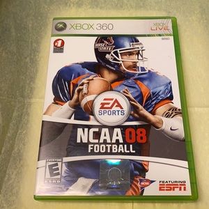 XBOX 360 NCAA 08 Football game